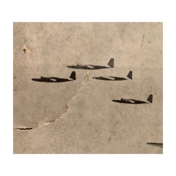 Vintage 5" by 8" James Phillips Japanese Bombers WWII Black White Photo Print - Picture 7 of 7